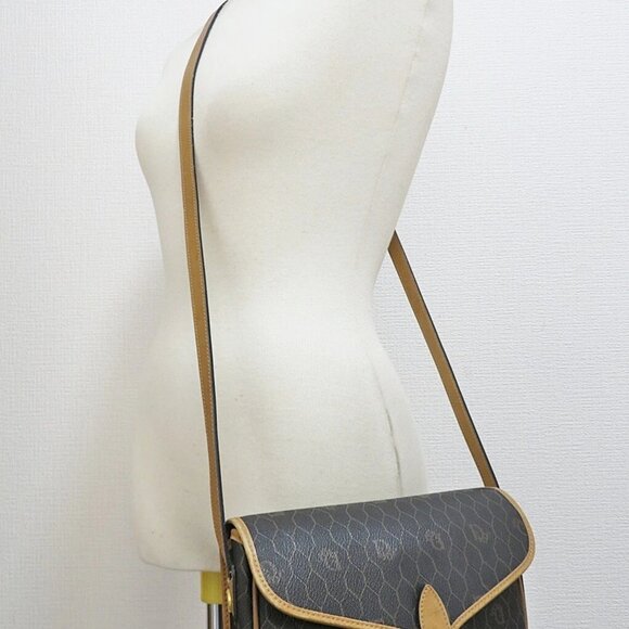 ❤️CHRISTIAN DIOR Black Honey Comp Crossbody Bag❤️ - Picture 10 of 14